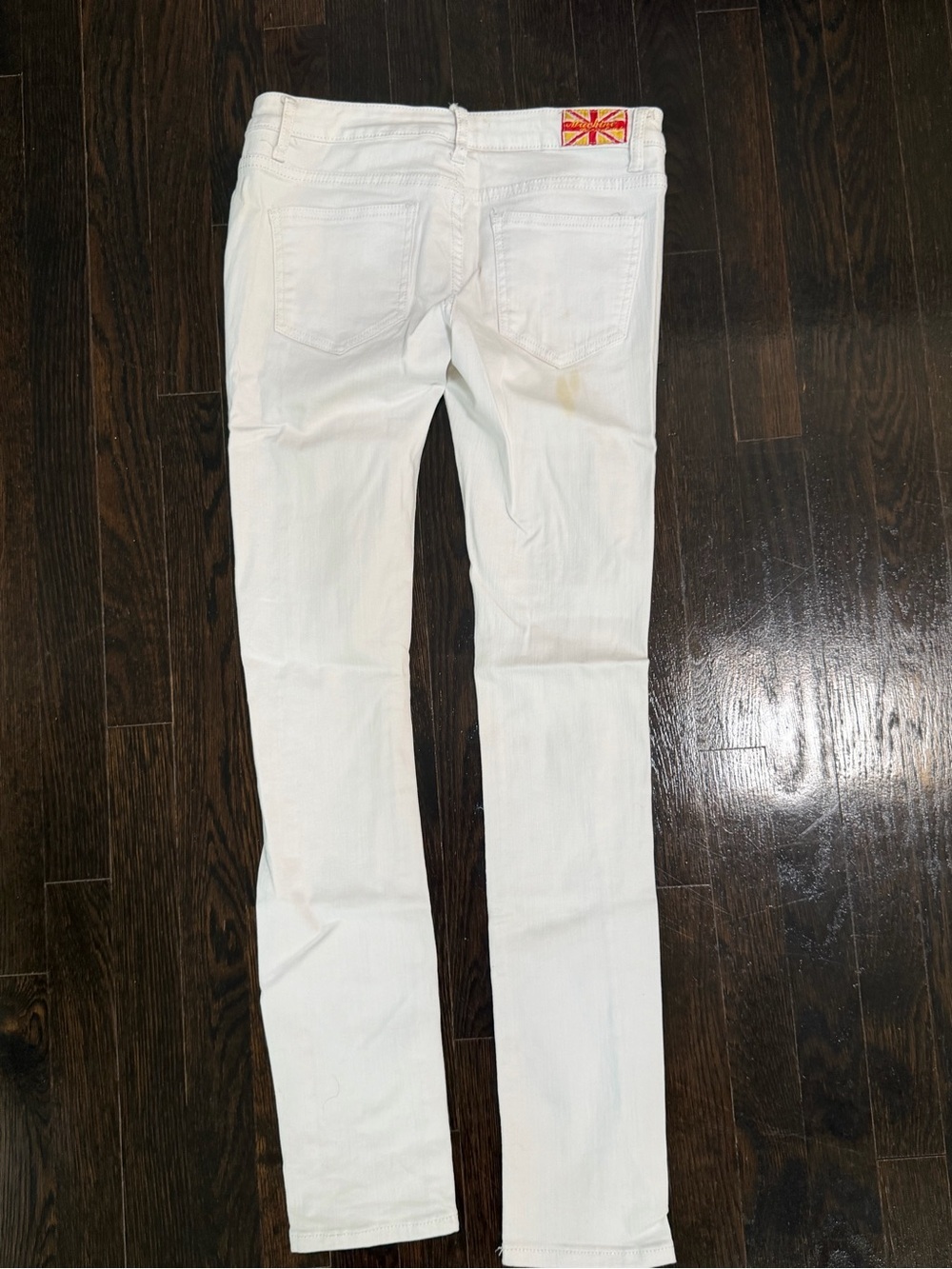 Machine White Skinny Ripped Jeans - Picture 12 of 14